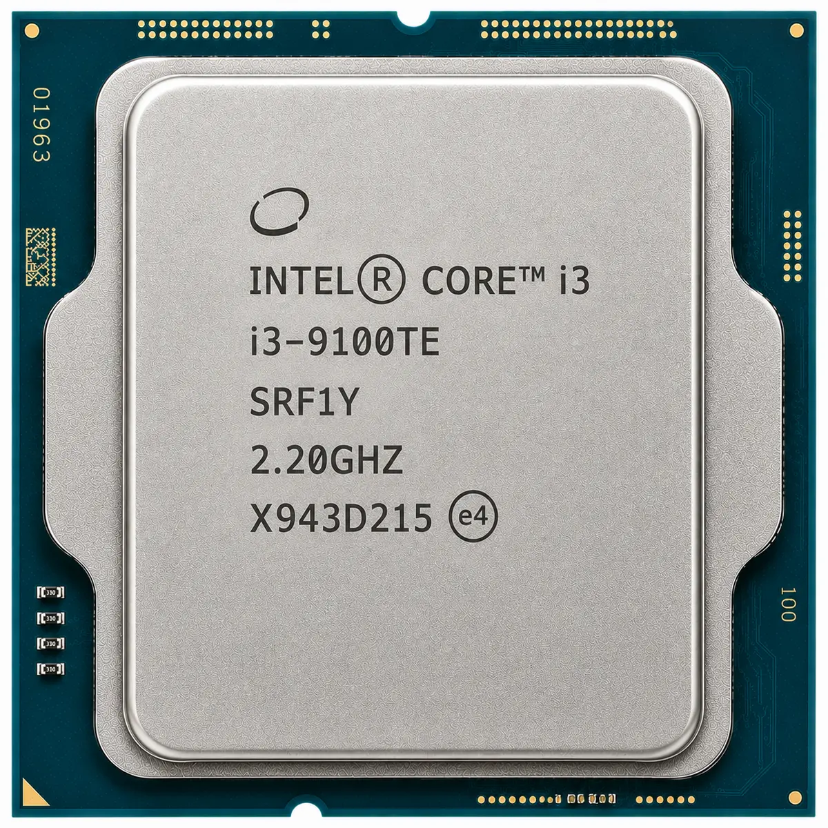 Intel Core i3-9100TE 9th Gen Embedded Processor, 4-Core, LGA1151