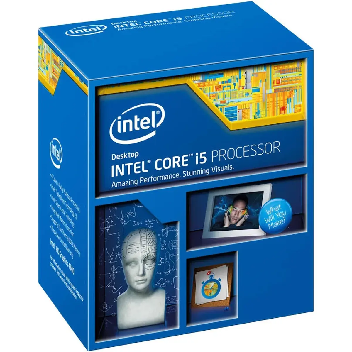 Intel Core i5-4570S 4th Gen Desktop Processor, 4-Core, LGA1150