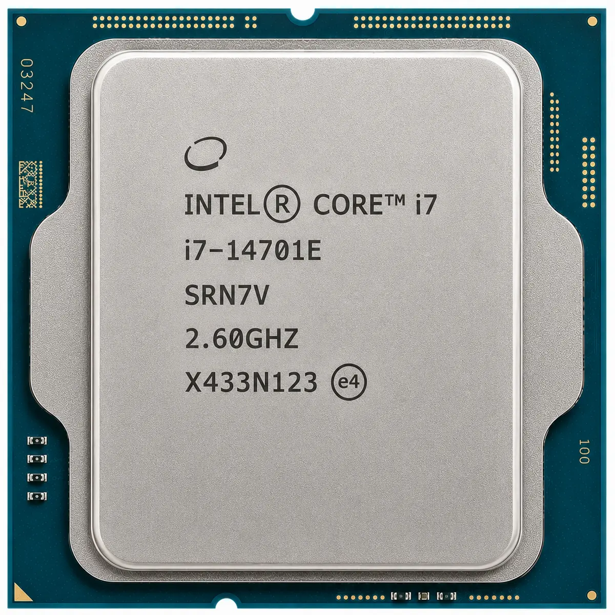 Intel Core i7-14701E 14th Gen Embedded Processor, 8-Core, LGA1700