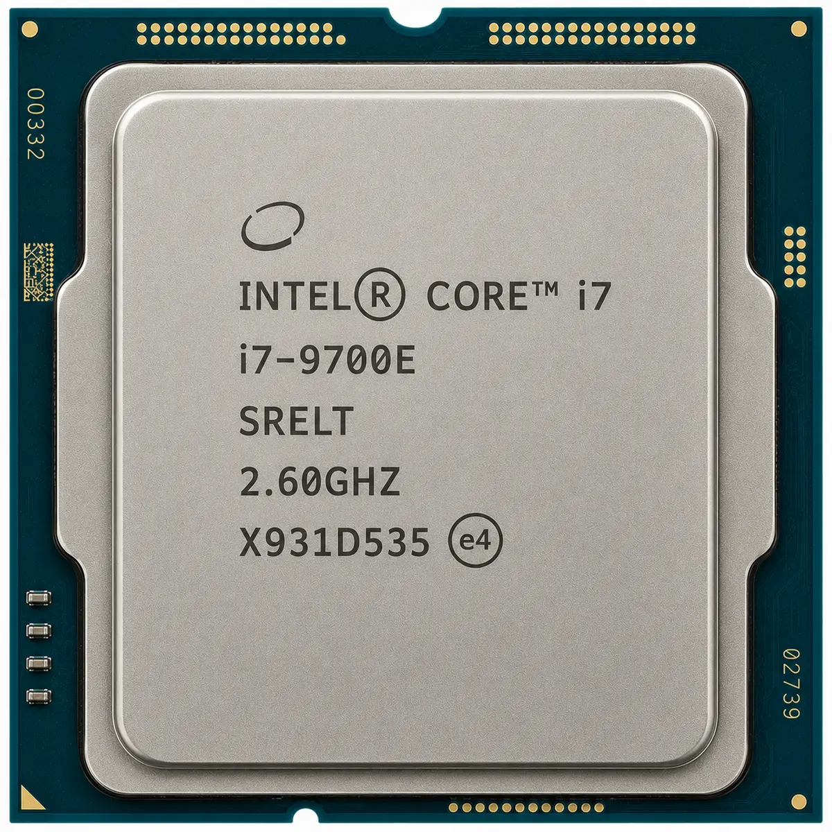 Intel Core i7-9700E 9th Gen Embedded Processor, 8-Core, LGA1151