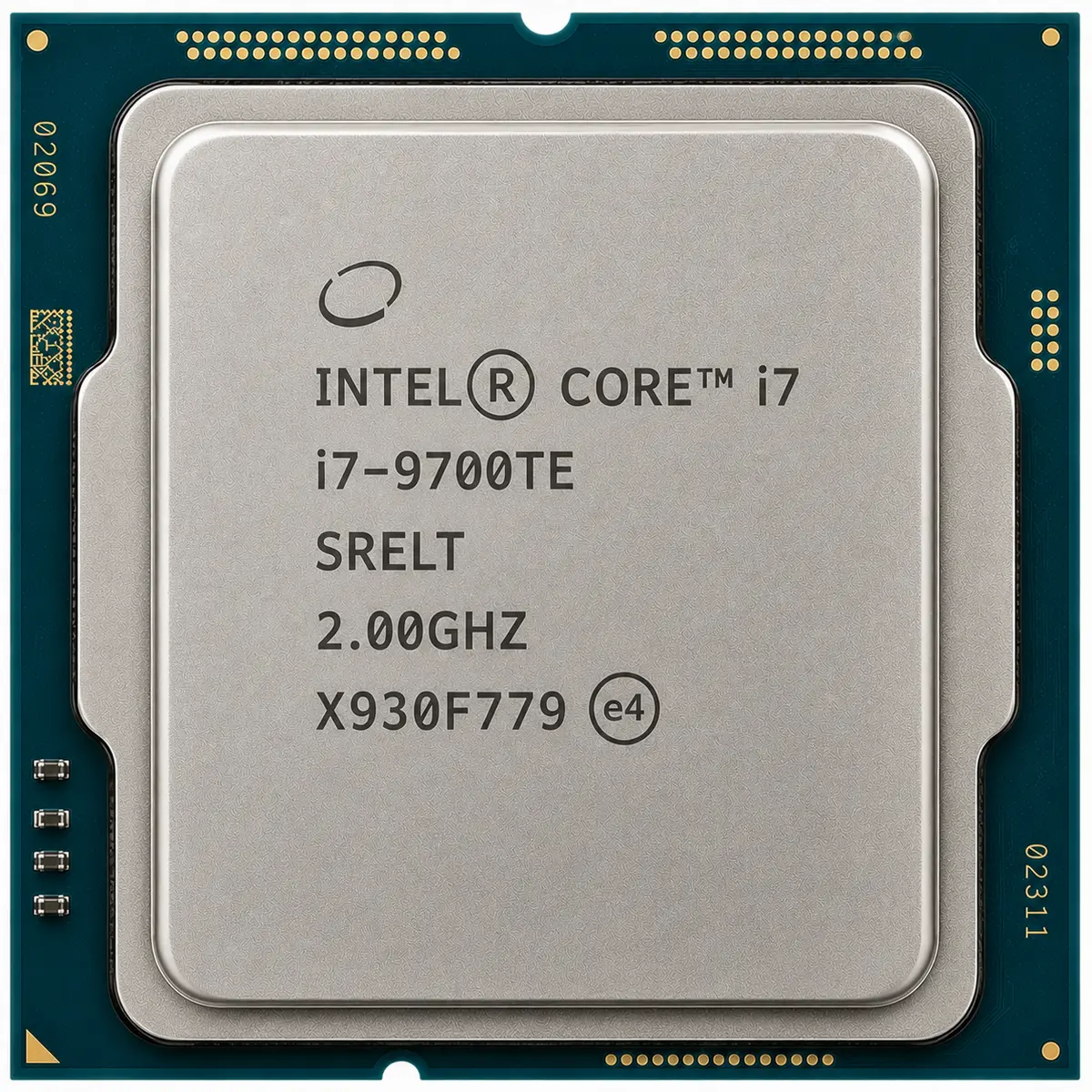Intel Core i7-9700TE 9th Gen Embedded Processor, 8-Core, LGA1151