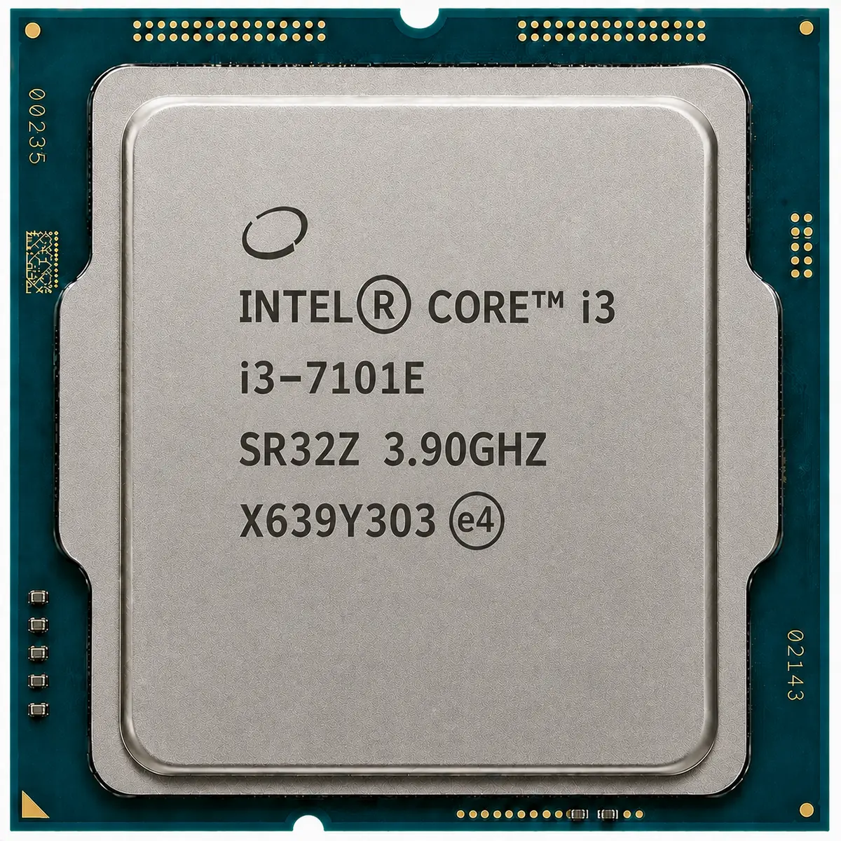 Intel Core i3-7101E 7th Gen Embedded Processor, 2-Core, LGA1151