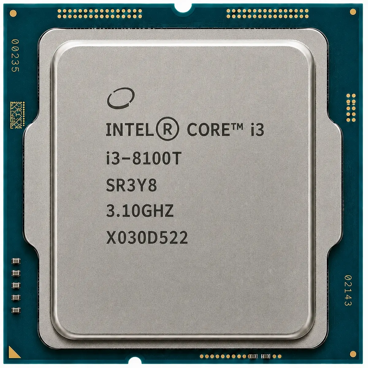 Intel Core i3-8100T 8th Gen Desktop Processor, 4-Core, LGA1151