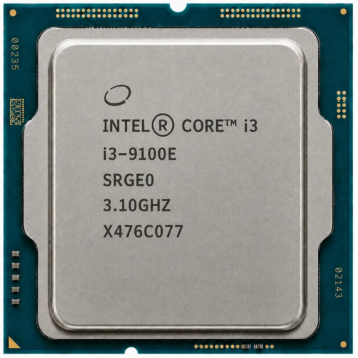 Intel Core i3-9100E 9th Gen Embedded Processor, 4-Core, LGA1151