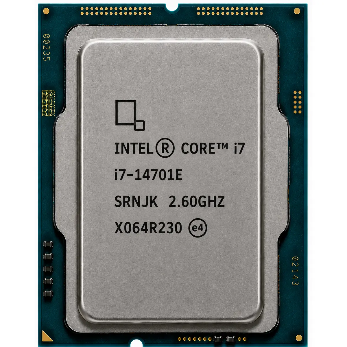 Intel Core i7-14701E 14th Gen Embedded Processor, 8-Core, LGA1700